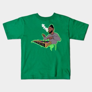 Jonnie Storm illustration - BROS on Audio Kids T-Shirt